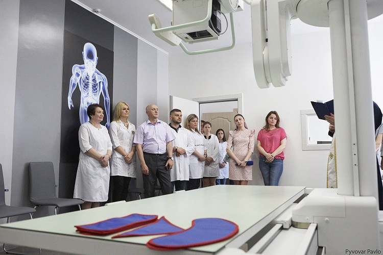 В Івано-Франківську встановили новий рентген за шість мільйонів гривень (фотофакт)