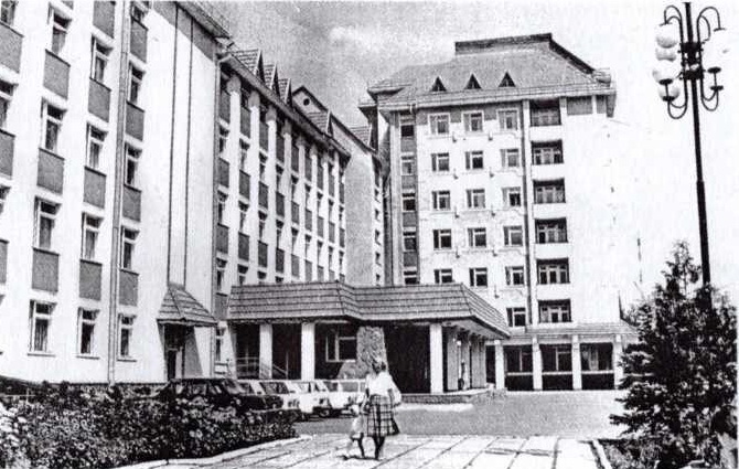 Дитяча лікарня на вул. Коновальця, 1986 р.