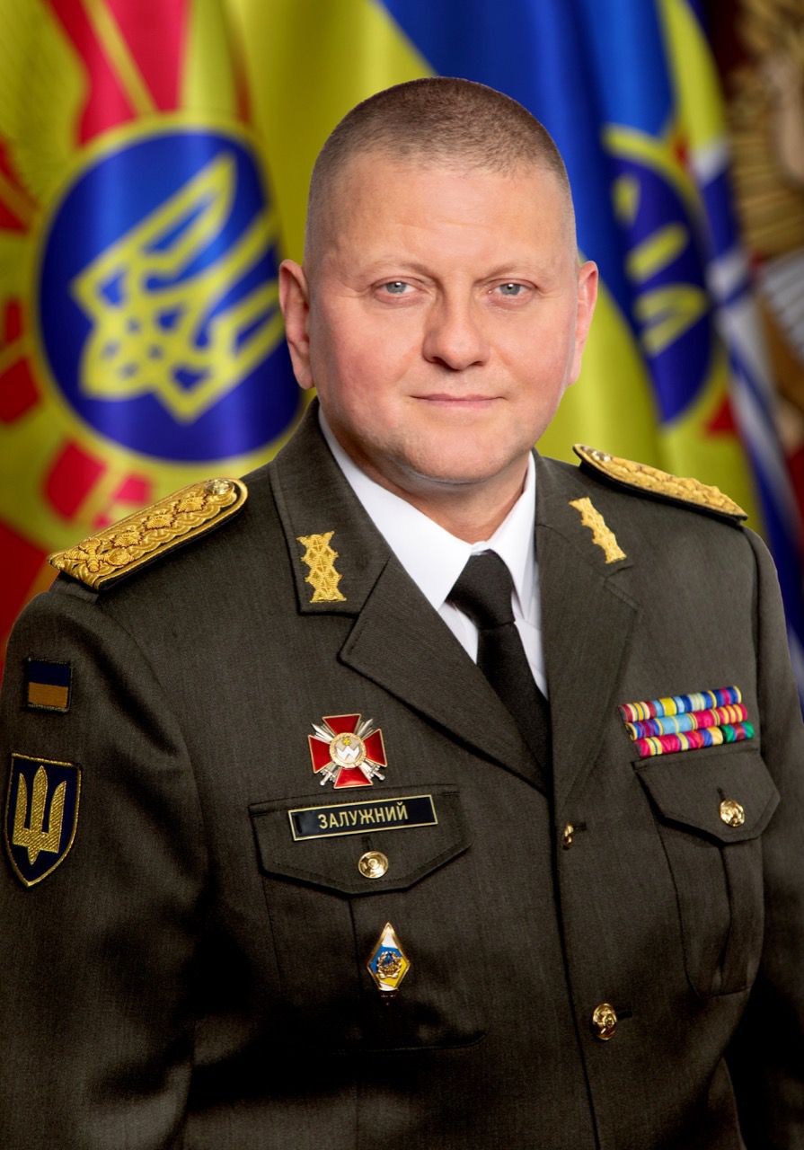 Головнокомандувач Збройних сил України генерал Валерій Залужний.