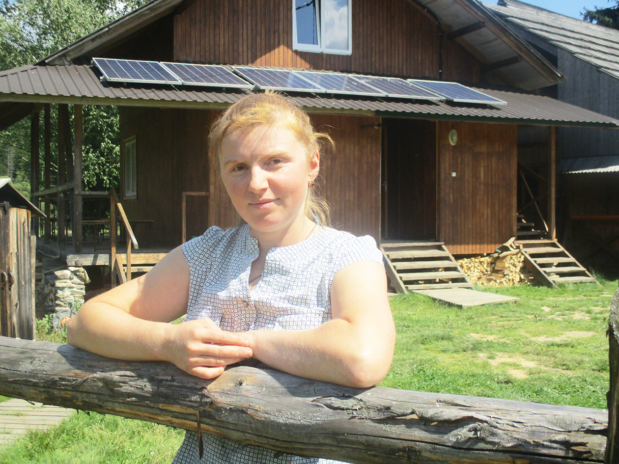 Оксана Лучків – співвласниця овечої ферми «Дубовий кут».