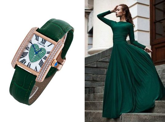 cartier-for-women-green-watches
