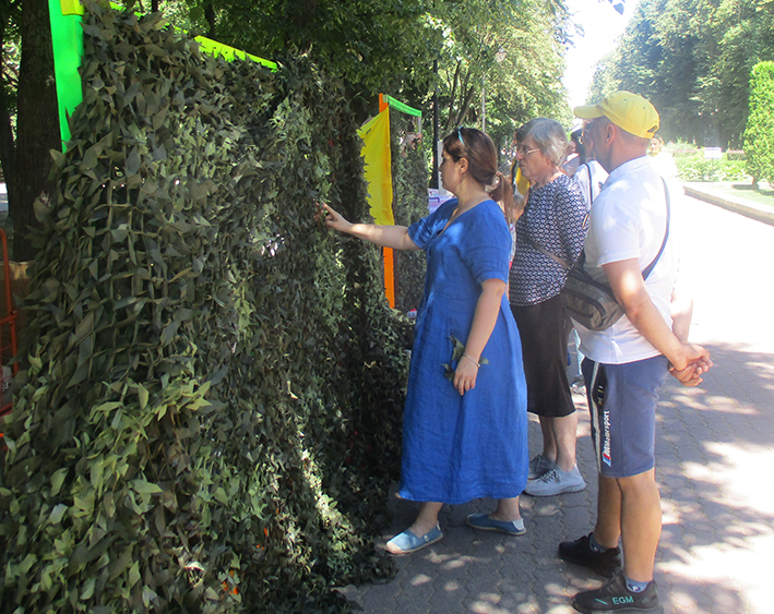 Кипить робота у парку ім. Т. Шевченка