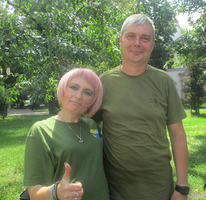 Наталія Романюк та Андрій Родіонов