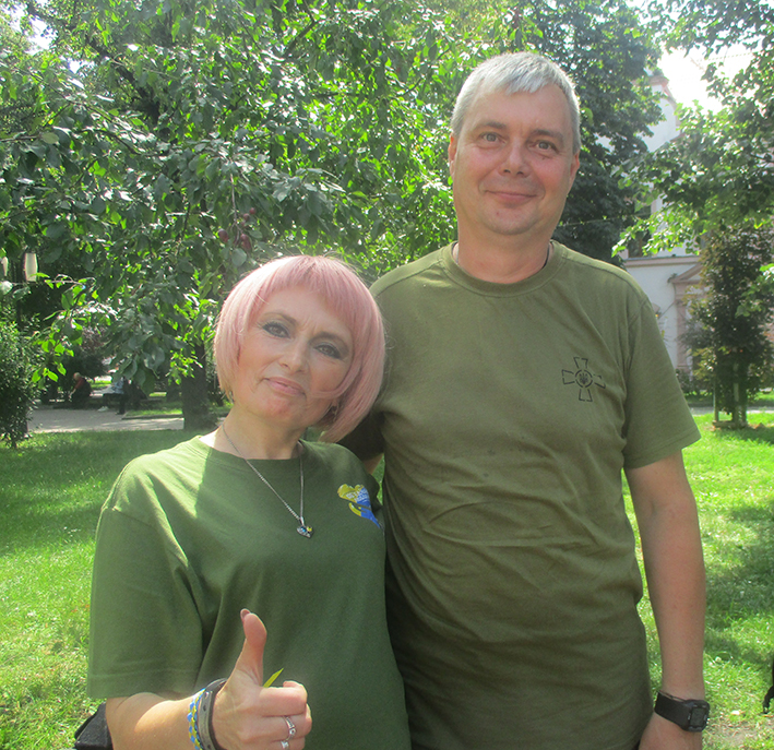 Наталія Романюк та Андрій Родіонов