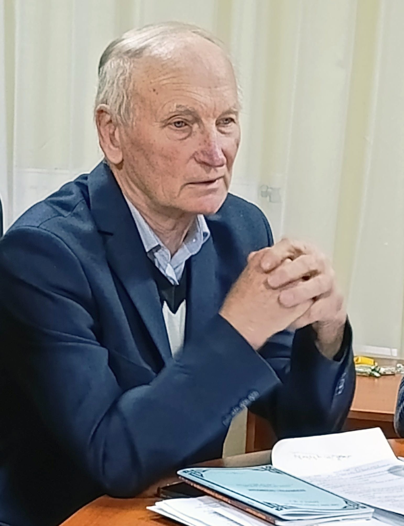  Заступник голови обласного об’єднання ВУТ «Просвіта» ім. Т. Шевченка, очільник Кола старійшин Івано-Франківщини Євген Романишин.