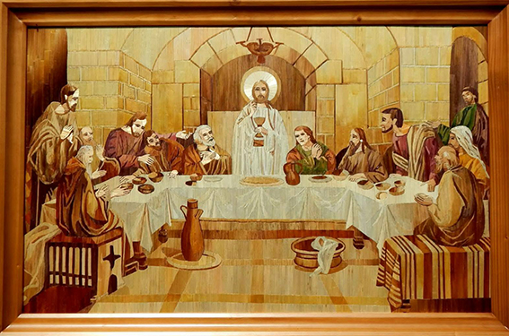 Мистецькі твори з аплікації соломкою