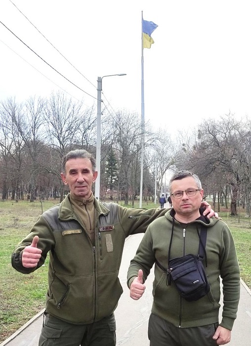 Валерій ОСТРОВСЬКИЙ та Василь МАРКО