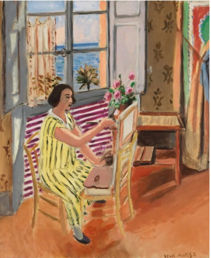 Henri Matisse’s “La Séance du Matin” sold at Sotheby’s for $20 million to the Taiwanese pop star Jay Chou