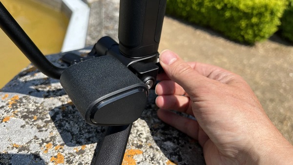 Анатомічний упор під кисть Wrist Rest на корпусі Zhiyun Weebill 3S крупним планом